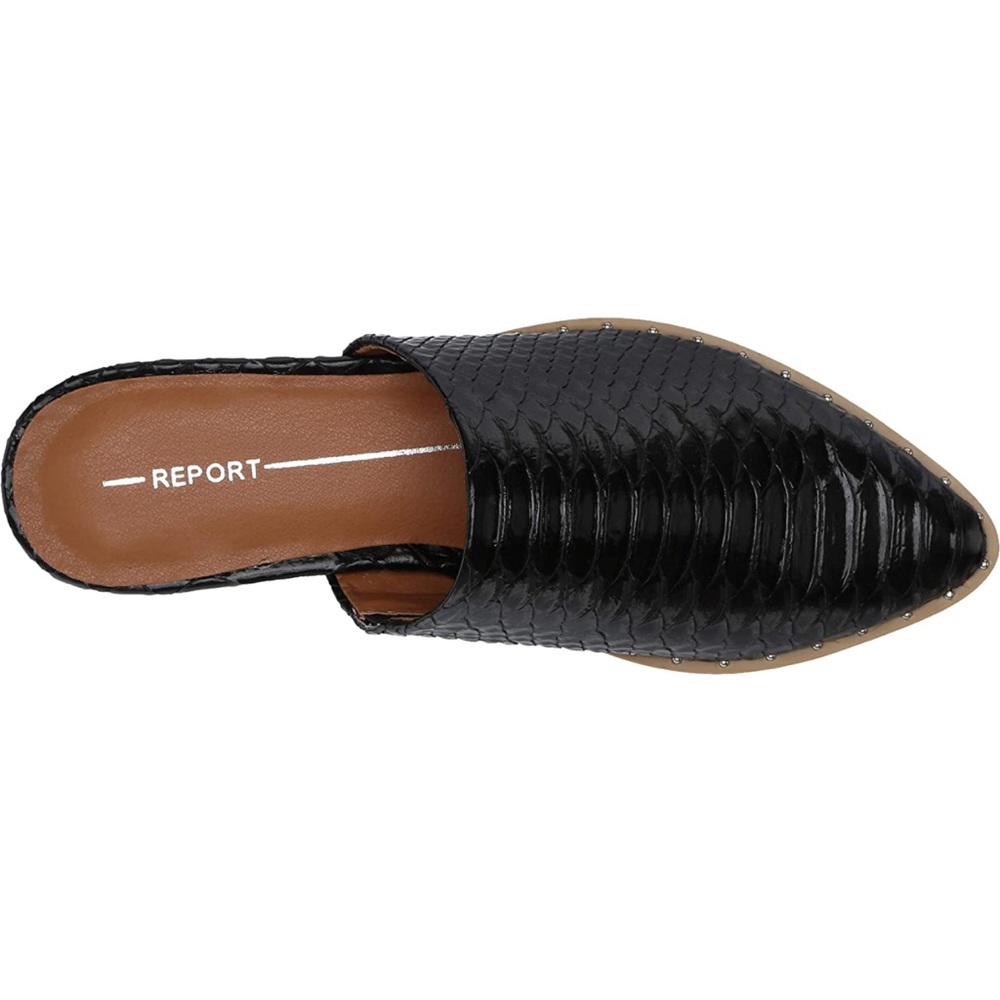 REPORT - WOMEN’S IRINA MULE - BLACK CROC - Picture 3 of 11
